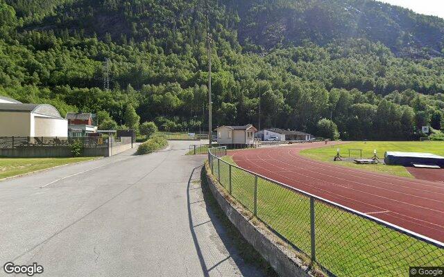 Rjukan Stadion – sandvolleyballbane i Rjukan