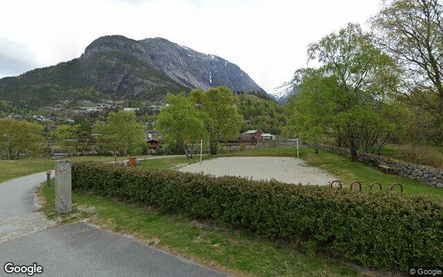 Eidfjord – sandvolleyballbane i Eidfjord
