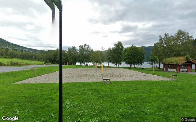 Årneset badeplass – sandvolleyballbane i Volda
